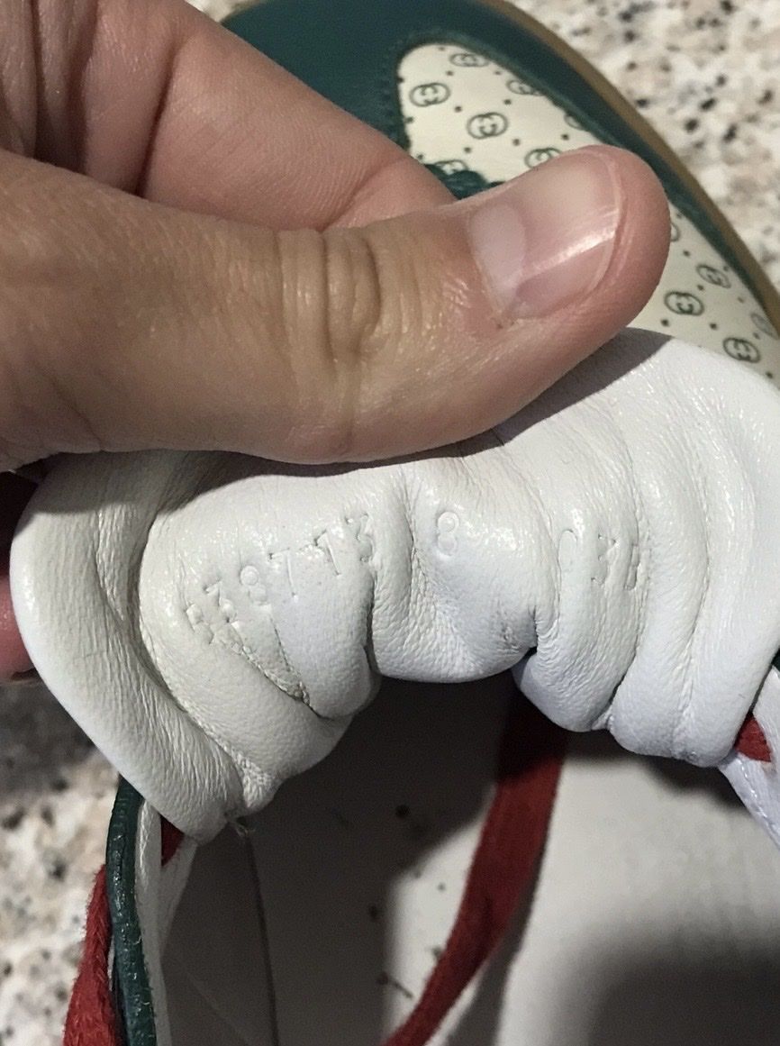 Gucci Scarpe da uomo: Gucci Sneaker Dapper Dan GG Leder Neuwertig Grösse 8 – Nuovo (secondo la descrizione) da Zürich venduto da PacoSells 5
