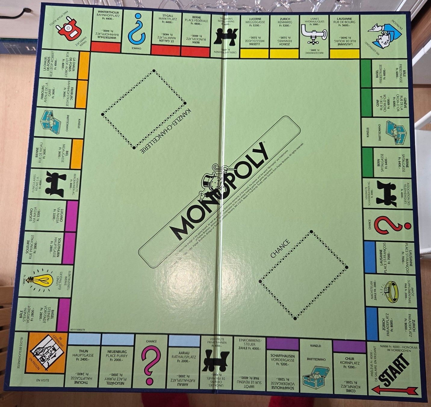 Parker Giochi: Monopoly De Luxe von 1985 – Usato da Gossau SG venduto da tenerife11 4