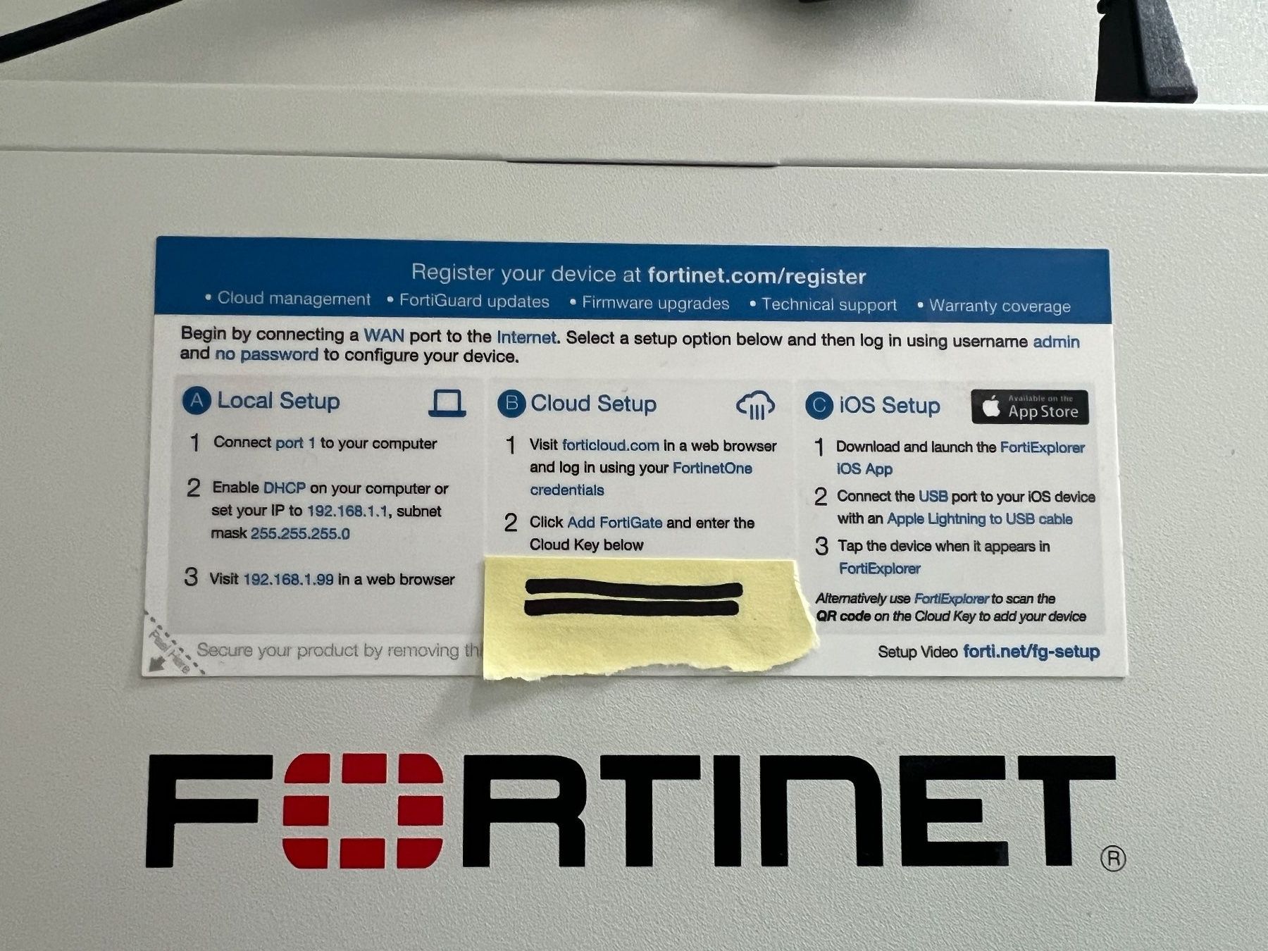 Fortinet Firewall: Fortinet FortiGate 70F Firewall – Usato da Herrliberg venduto da Elviras 1