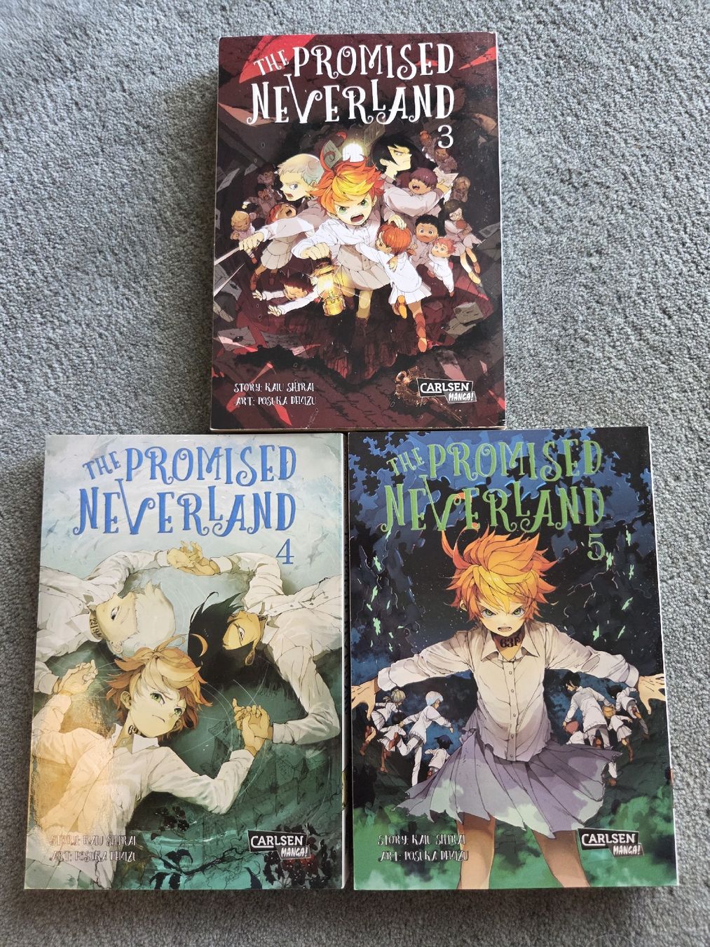 Comics: The promised Neverland Band 3-5 – Gebraucht aus Jona von nik.rj