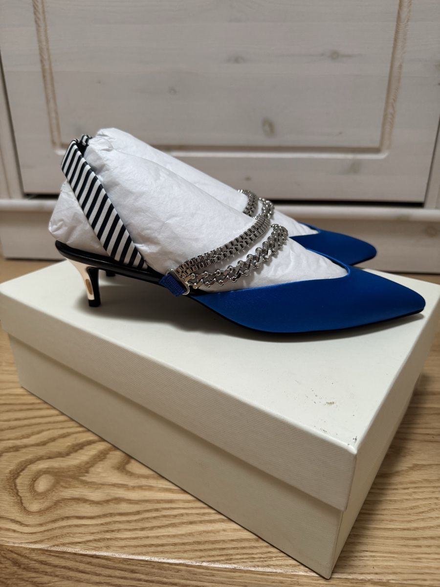 Scarpe da donna: NEW Self-Portrait Slingback Kitten Heels 37 Size – Nuovo e nell'imballaggio originale da Neuchatel venduto da Mia_G 3