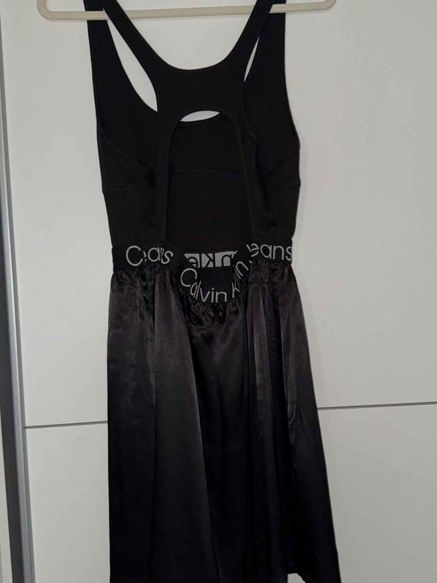 Calvin Klein Kleider: Calvin Klein Kleid schwarz Grösse M  – Neu (gemäss Beschreibung) aus Schlieren von kle_dis 1