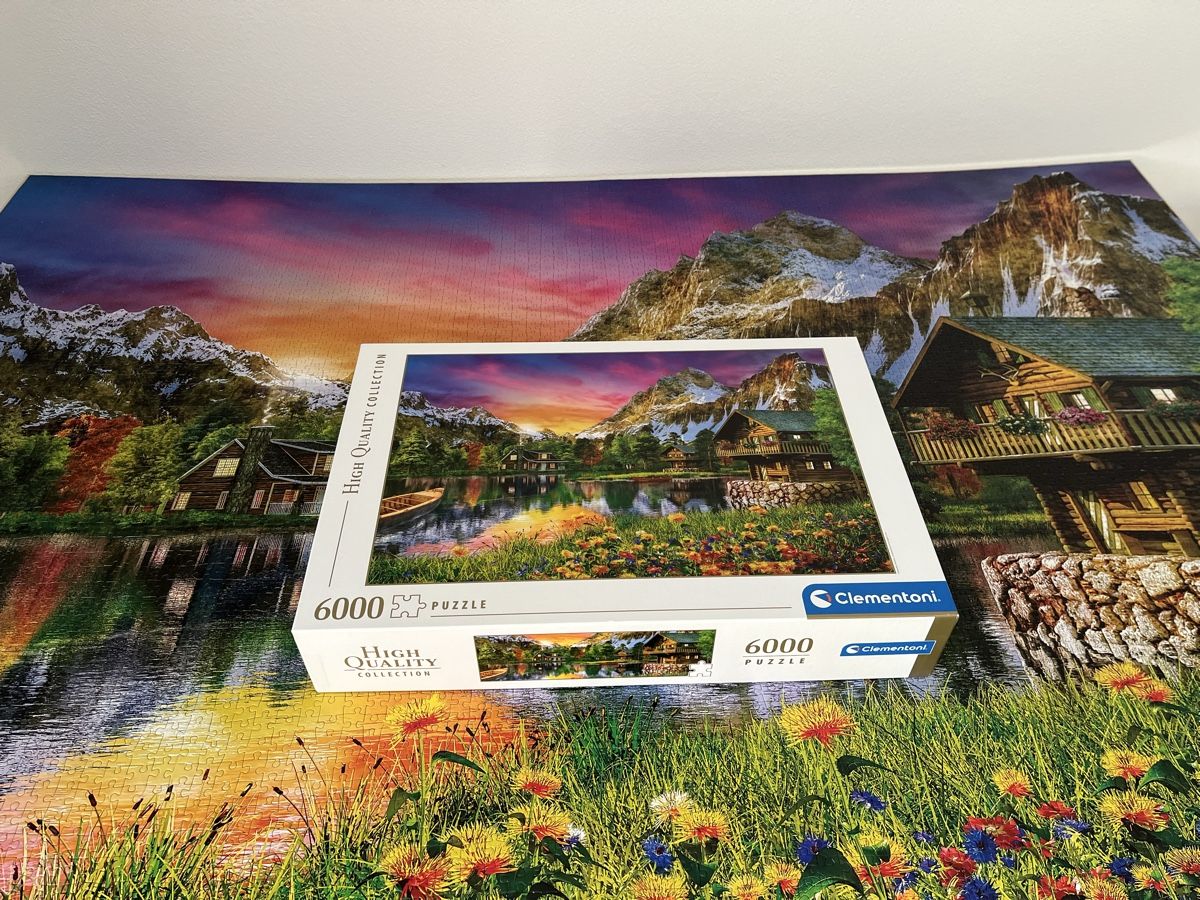 Clementoni Puzzle: Clementoni 6000 Puzzle Alpine Lake – Usato da Suhr venduto da Phile05