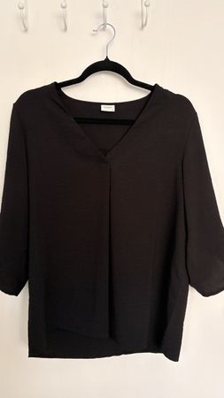 Bluse Jacqueline de Yong schwarz Grösse 38 guter Zustand