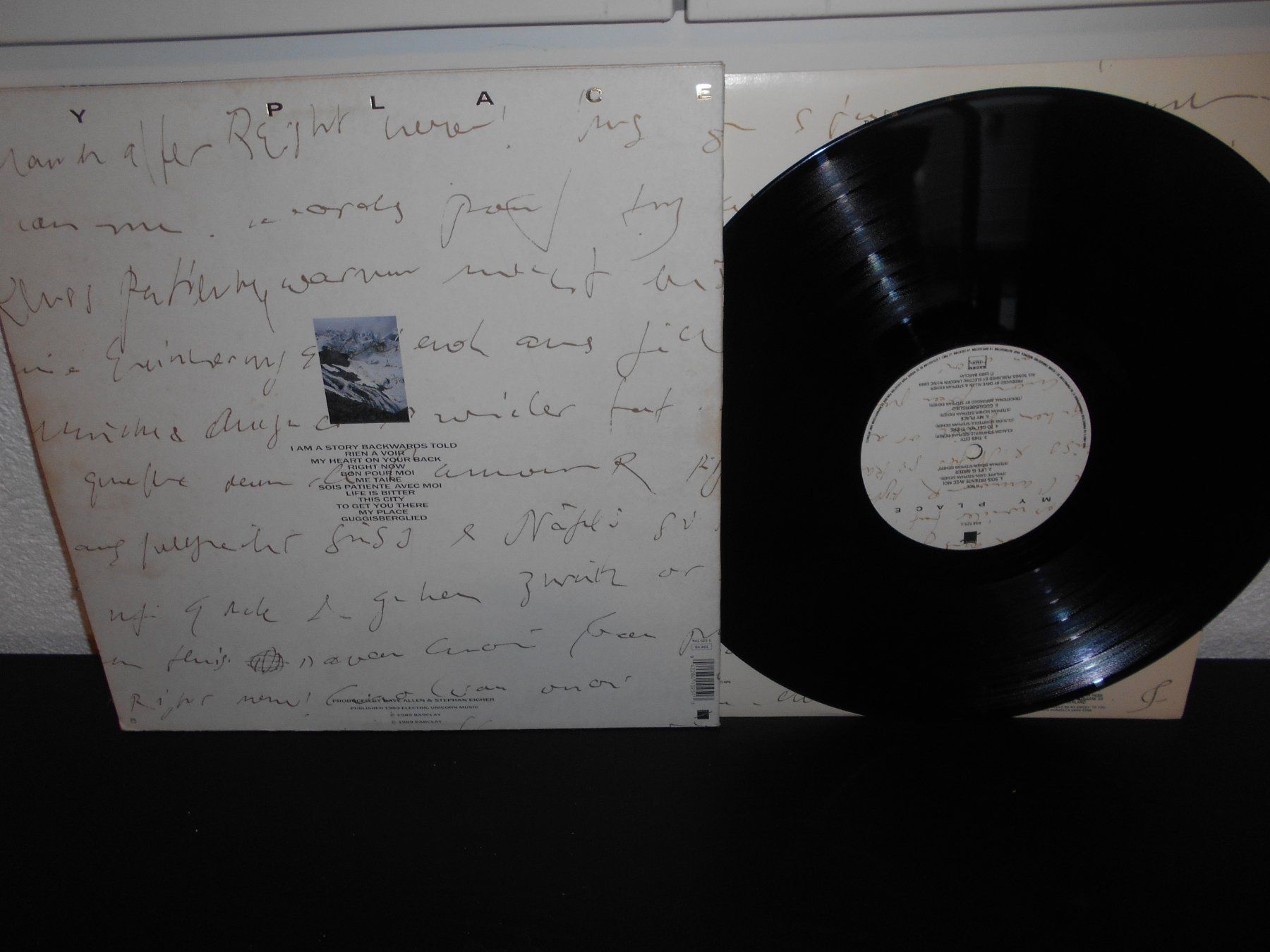 Schallplatten: Stephan Eicher – My Place / 1989 – Gebraucht aus Aarberg von witchhunter01 1
