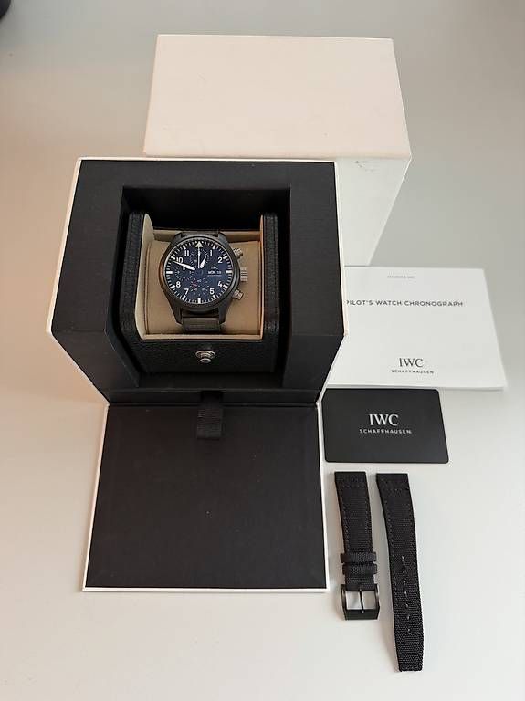 IWC Orologi: IWC Chronograph Top Gun – Usato da Zürich venduto da timeio 1