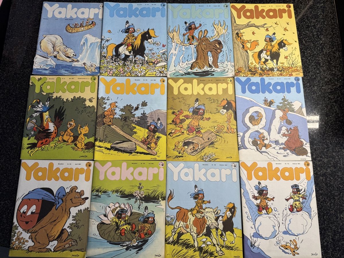 Comics: Yakari Comic-Hefte Sammlung – Vintage – Gebraucht aus Steffisburg von Copy22 1