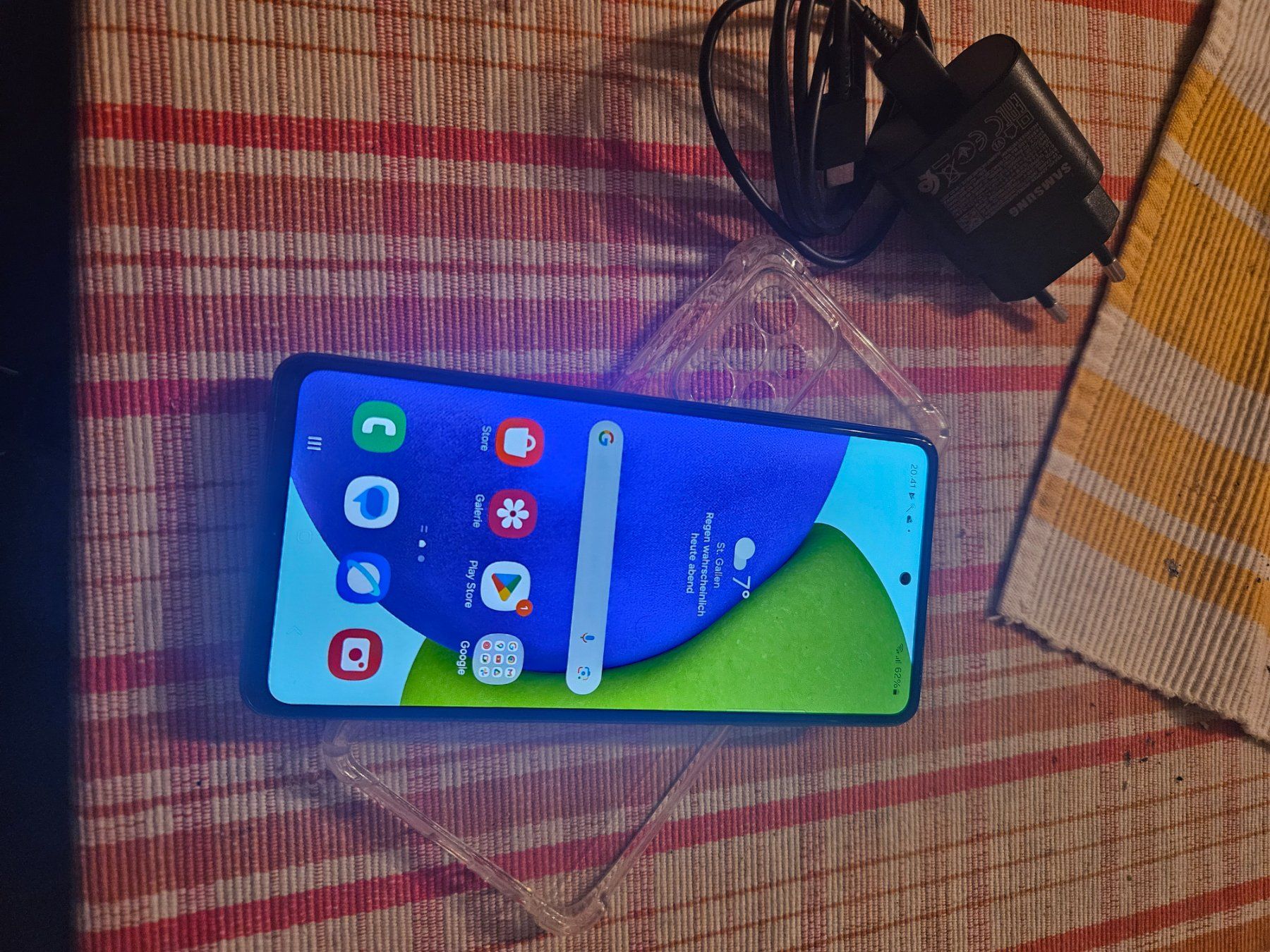 Samsung Handys / Smartphones: Samsung A52 black Duos 128gb – Gebraucht aus St. Gallen von Juhasli