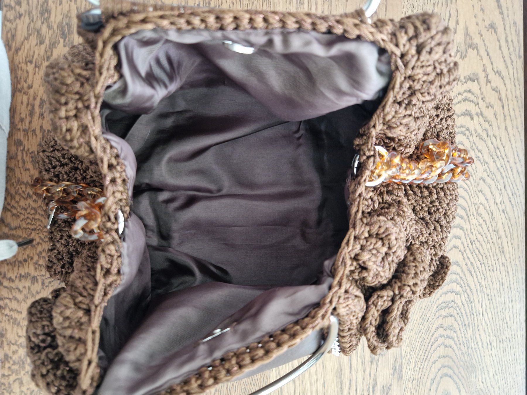 Borse da donna: SAC EN CROCHET HANDMADE – Nuovo e nell'imballaggio originale da Camorino venduto da JPHANDMADE1 5