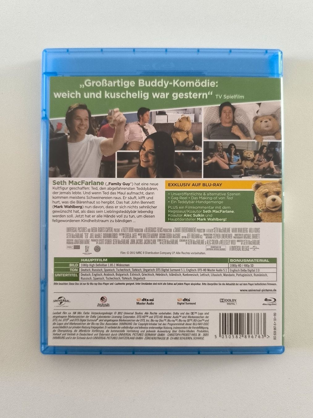 Tutti i DVDs: Blu-ray / Ted - Mark Wahlberg – Usato da Muttenz venduto da hak_dsk9 1