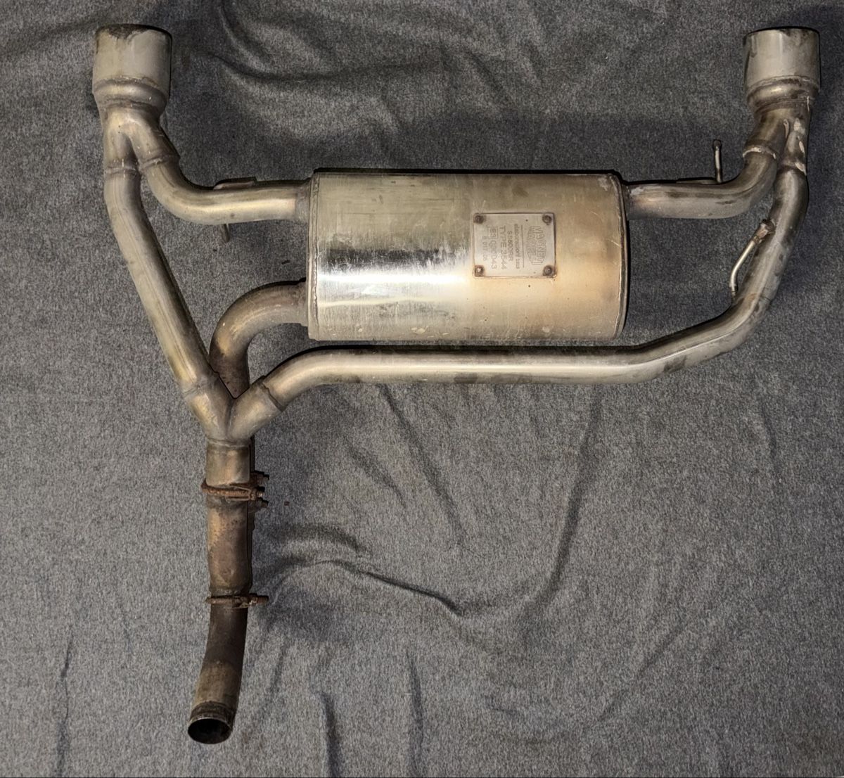 Sistemi di scarico: Magneti/Marelli Auspuffanlage – Usato da Ulisbach venduto da PET-030 1
