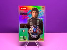 Kimi Antonelli Turbo Chrome #319 - Topps F1 Turbo Attax 2026
