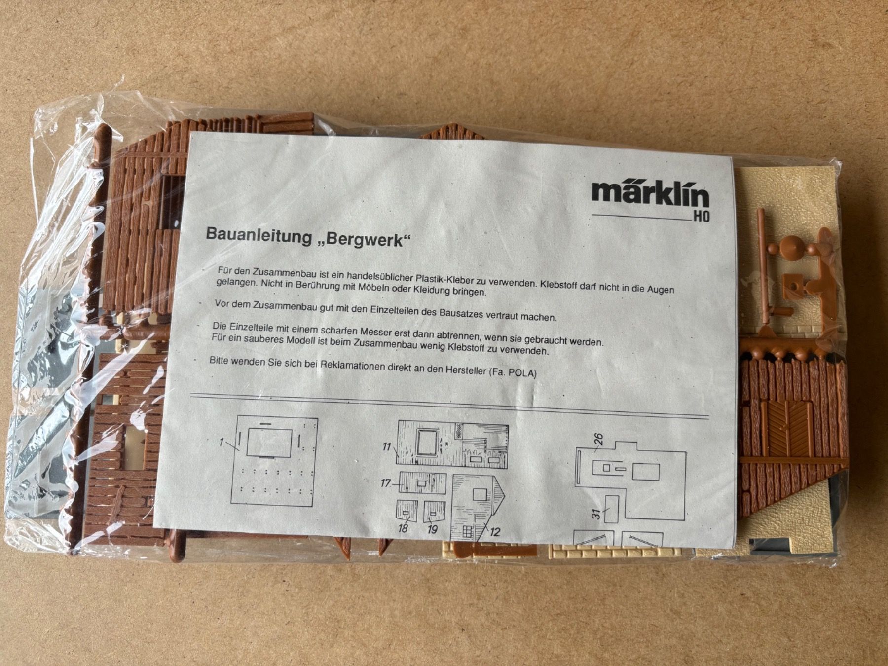 Märklin Modellini di ferrovie: Marklin Bergwerk  (Set 82773) – Nuovo e nell'imballaggio originale da Hauterive NE venduto da eriamch
