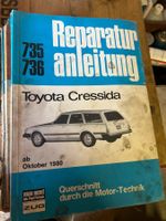 Reparaturanleitung Toyota Cressida ab Oktober 1980 Buch