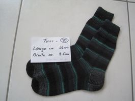 Handgestrickte Herrensocken Gr. 40 - 41  (20)