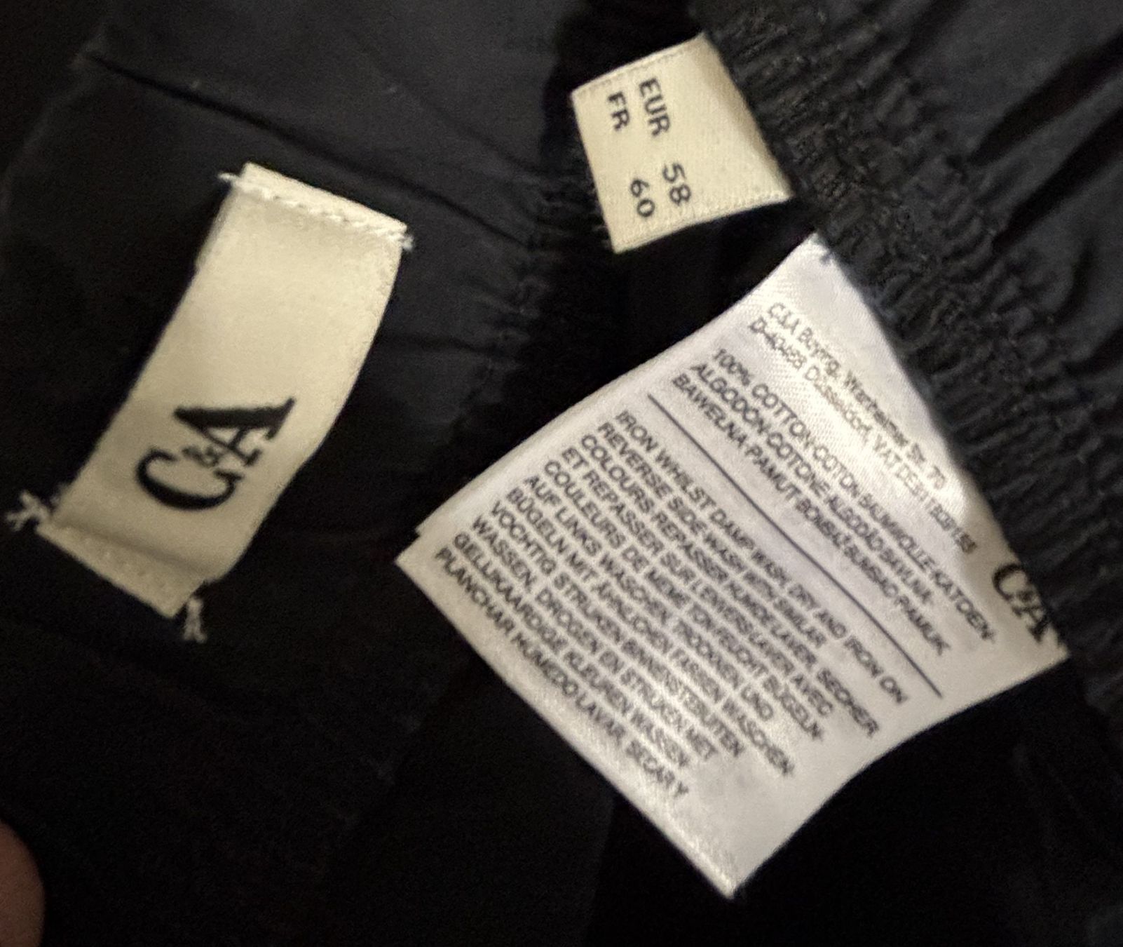 Pantaloni: C&A lange Hose schwarz – Usato da Buchs AG venduto da SellAndBuyX 2