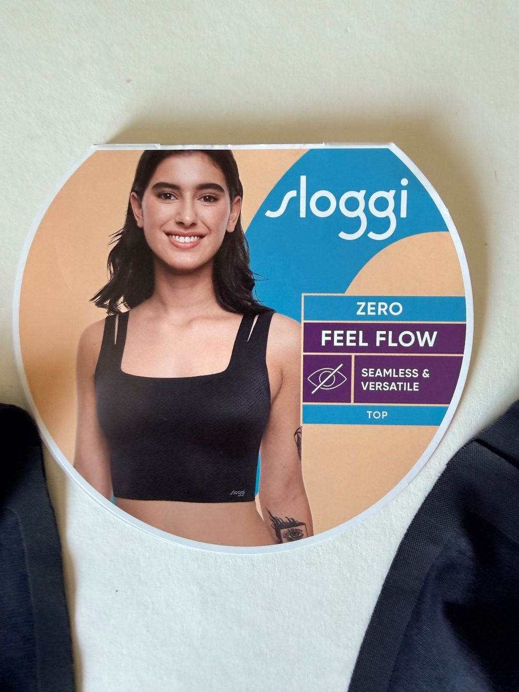 Sloggi Top: SLOGGI, Top ZERO Feel Flow, Grösse L, Farbe Schwarz – Nuovo e nell'imballaggio originale da Rudolfstetten venduto da gst_g7xl 4