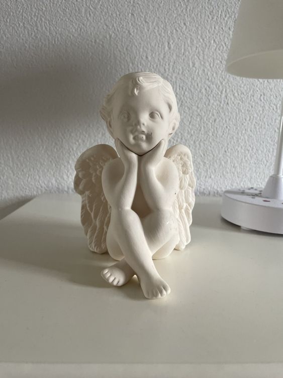 PEANUTS Sammelfigur Sitzend Weiß 12cm - Kunstharz Dekofigur