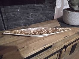 XXL Dekoschale, 77 x 17 x 6 cm, wie neu, NP 59 CHF