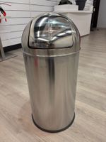 Easypush Abfalleimer Ø 35 cm / H: 75 cm, Edelstahl