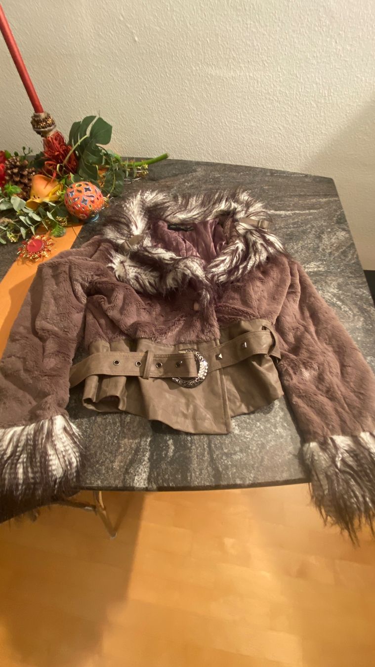 Giacche: Kunstlederjacke mit Kunstpelz – Usato da luzern venduto da bar_5gtr 1