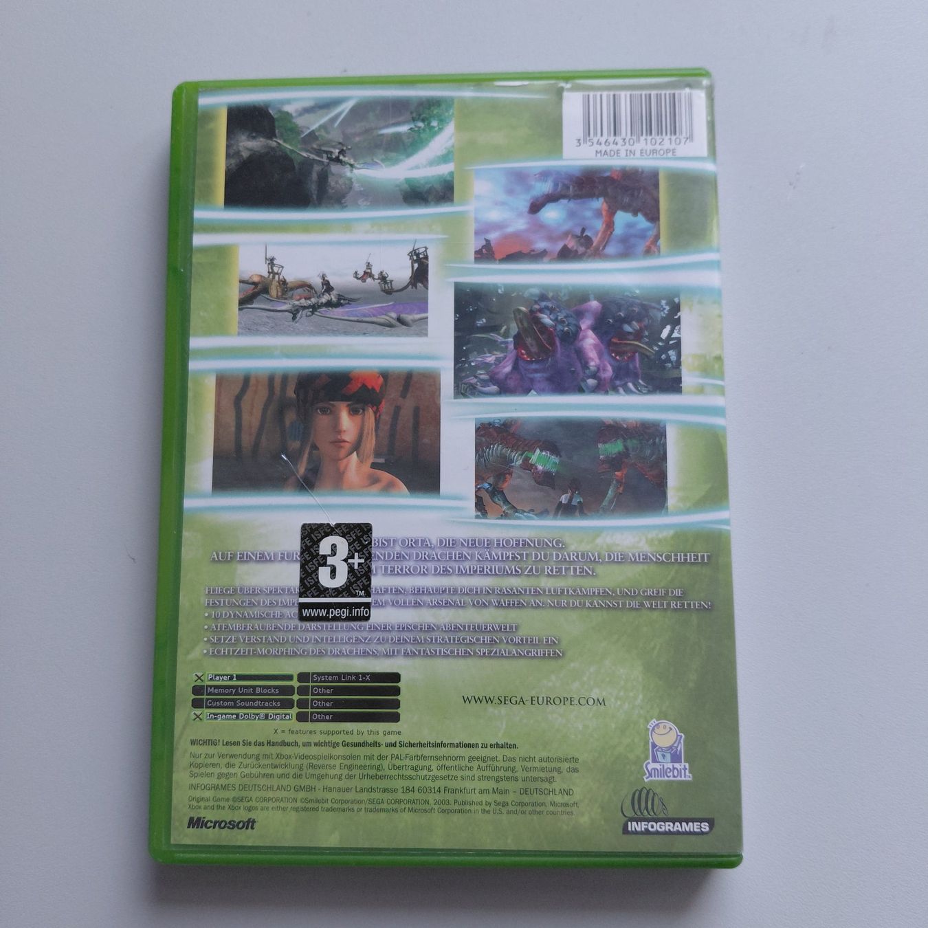 Giochi: Panzer Dragoon Orta (XBox Classic) – Usato da Uezwil venduto da -Retrogames- 2