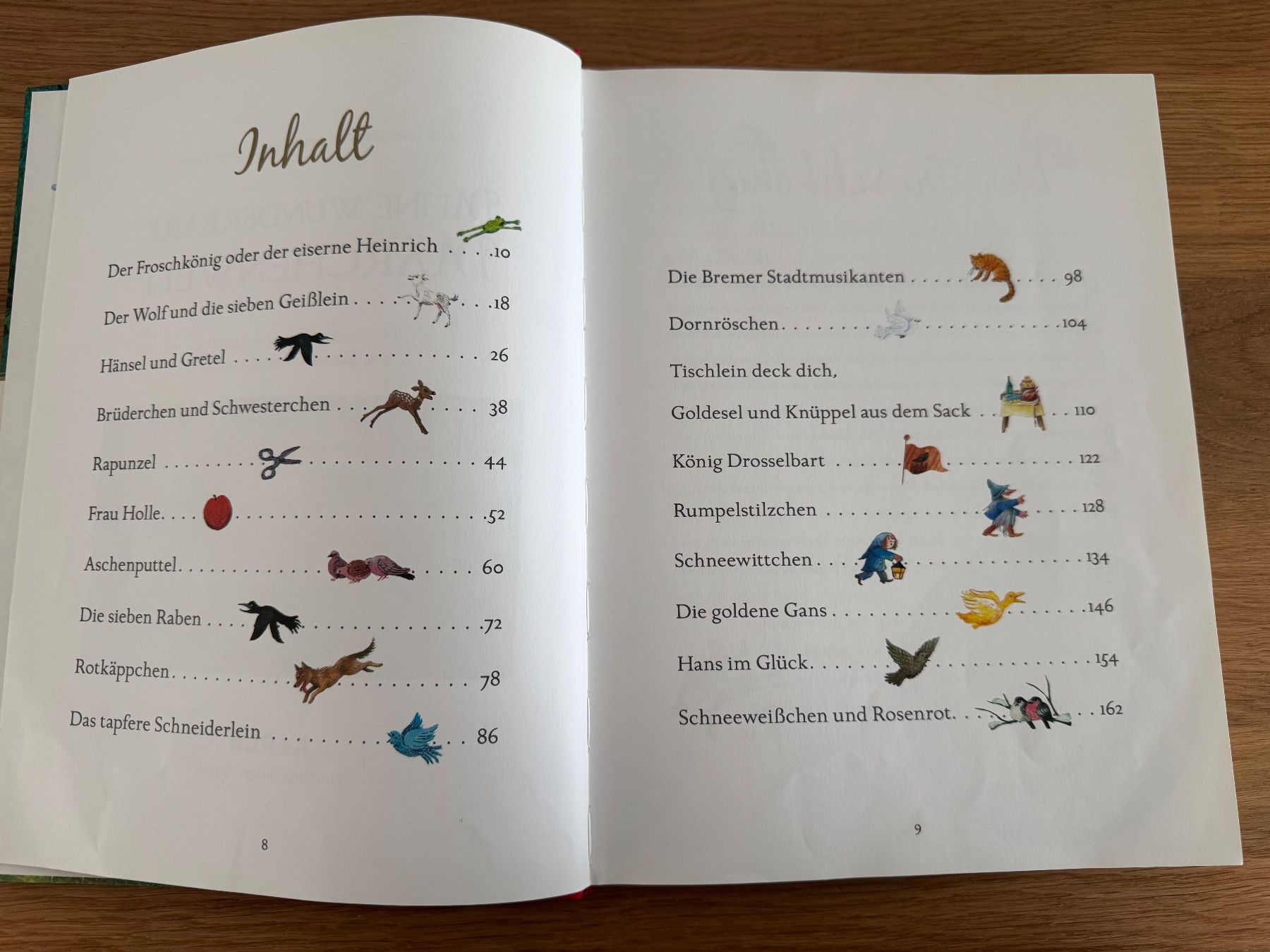 Libri: Schöne Märchenbuch-Sammlung der Brüder Grimm – Usato da Wauwil venduto da RaFiLa 2