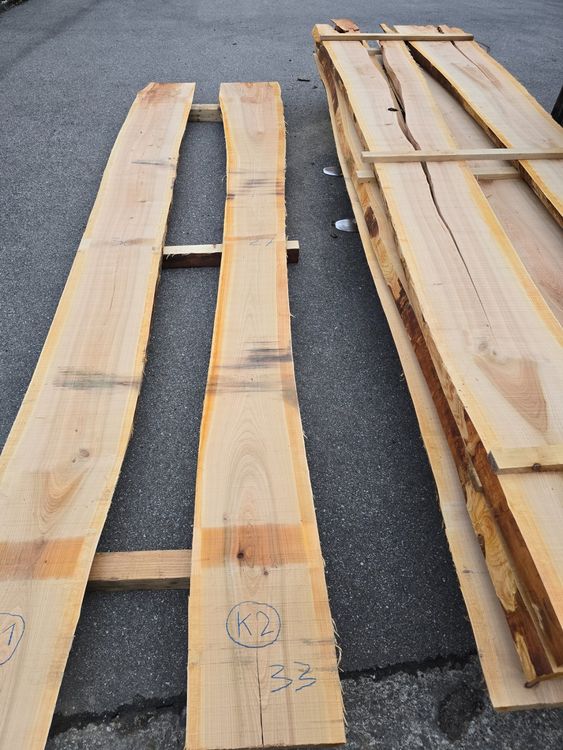 Holzartikel: Kirschbaumbrett Nr. K1 - K11 ( 11 Bretter) – Neu (gemäss Beschreibung) aus Lützelflüh-Goldb von Waelchris 1