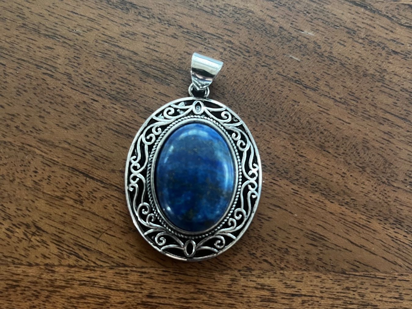 Ciondoli: Lapislazuli Anhänger, Vintage Stil – Nuovo e nell'imballaggio originale da Gams venduto da Mariawicca 1