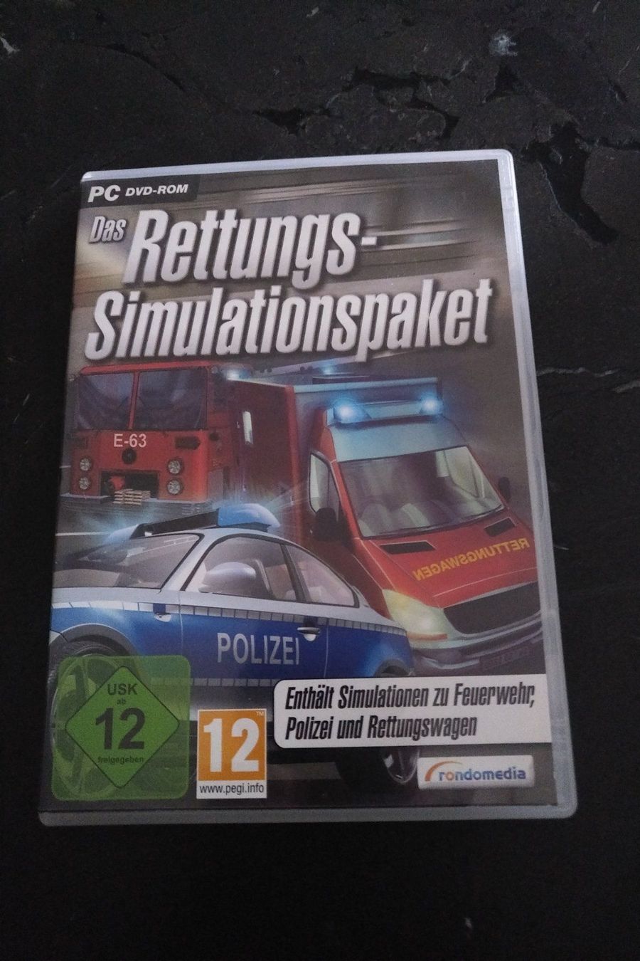 Microsoft Giochi: PC Spiel - Rettungssimulationspaket – Usato da Biel/Bienne venduto da Eric070