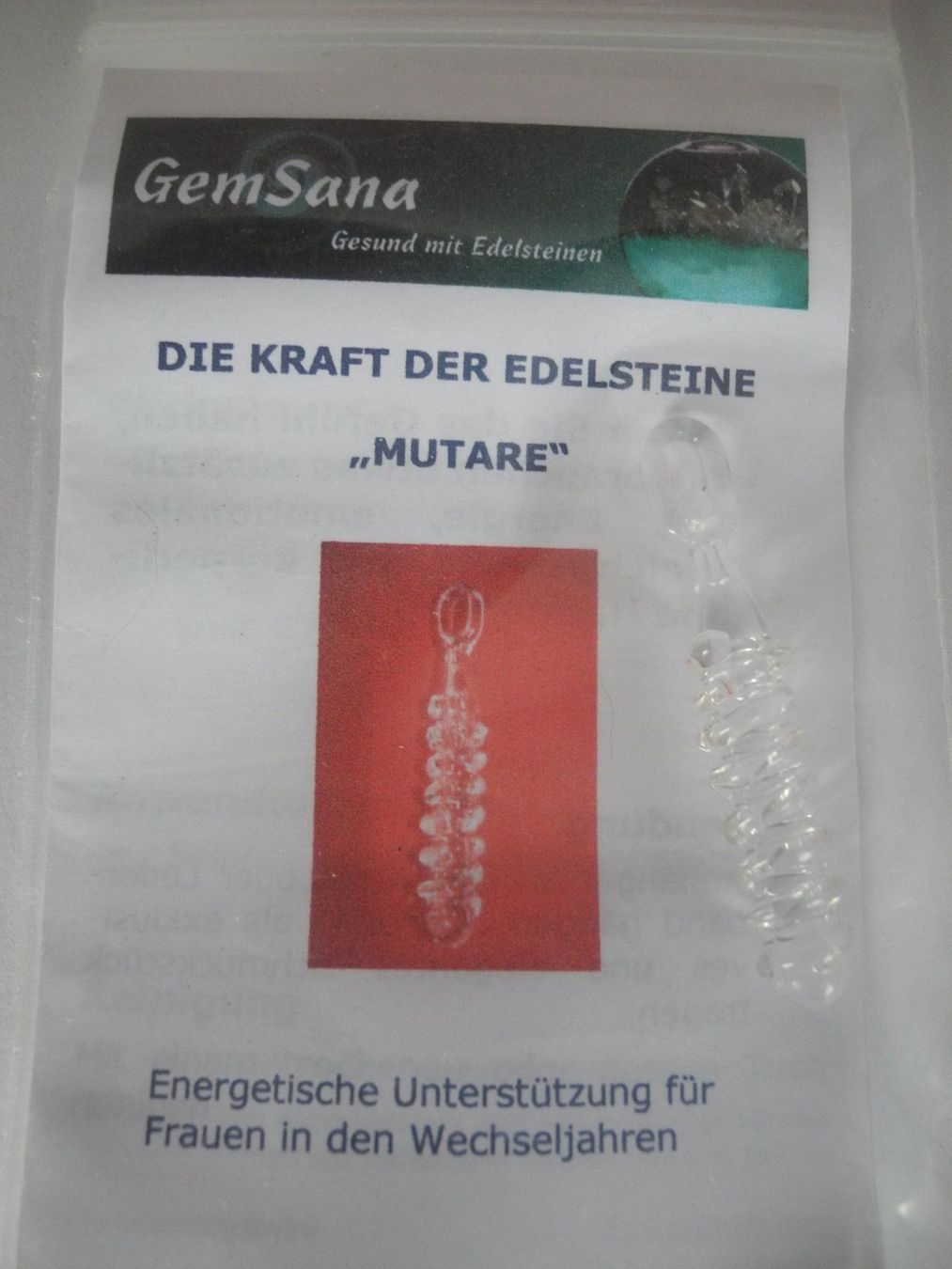 Mineralien & Heilsteine: Chakra  "Mutare" – Neu und originalverpackt aus Kottwil von Crazyrolf