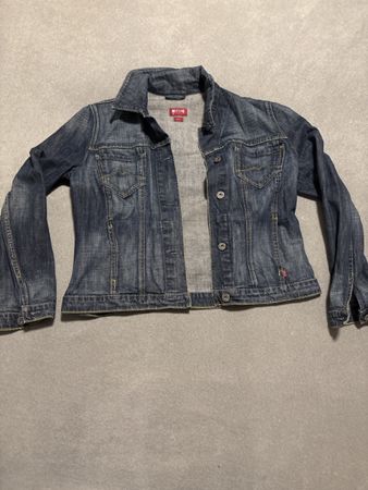 Mustang Jeansjacke blau Grösse L in gutem Zustand