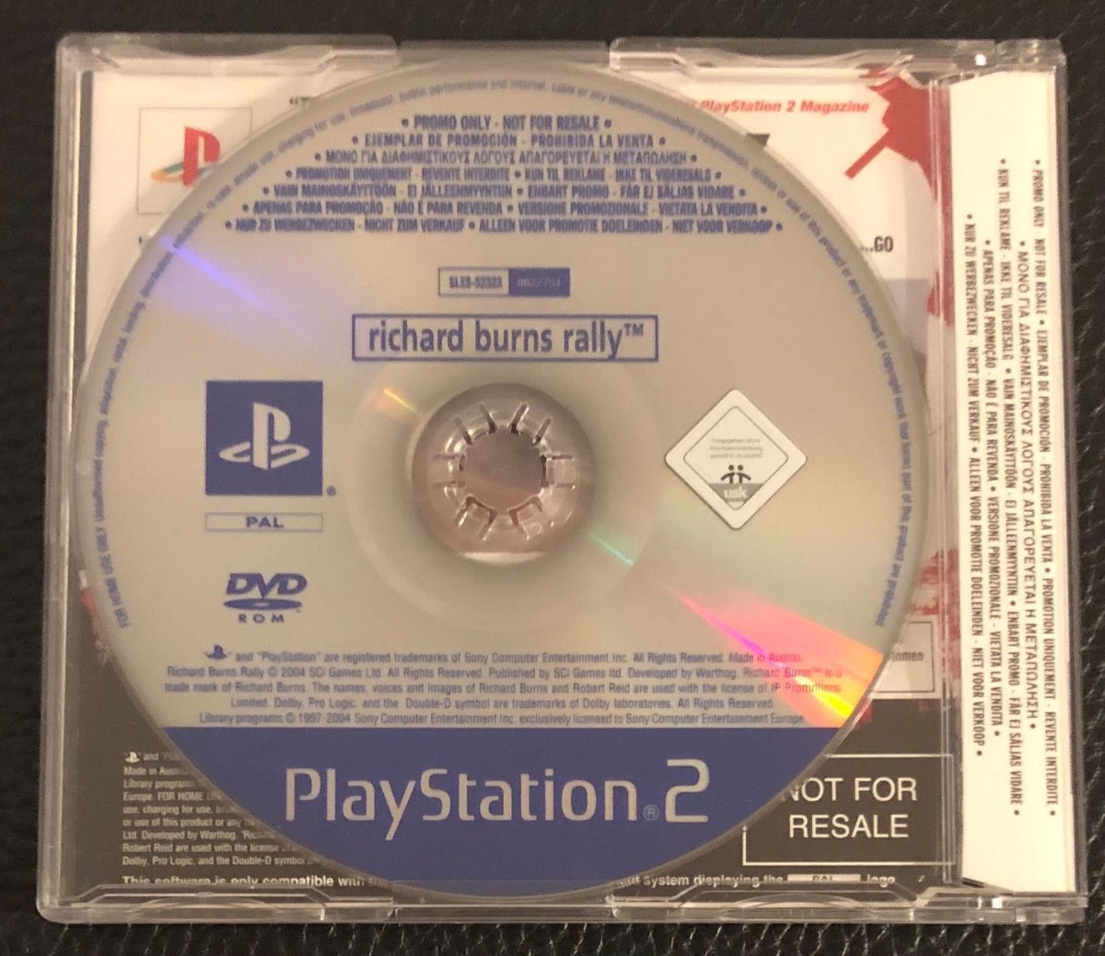 Sony Giochi: Richard Burns Rally Sony PS2 Promo – Usato da Kestenholz venduto da Naruto_01 1
