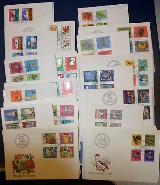 Tutti i francobolli: FDC Couverts RIESIGES LAGER CH & Lichtenstein – Nuovo (secondo la descrizione) da Bleienbach venduto da Mineral_Antik57 3