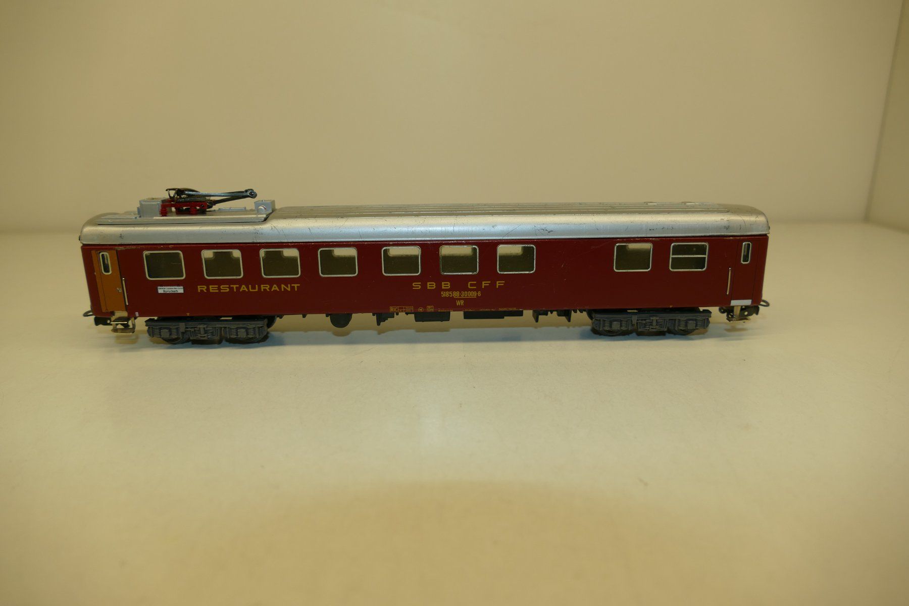 Märklin Modellini di ferrovie: Märklin H0: SBB Speisewagen – Usato da Niederhasli venduto da rail-duerst