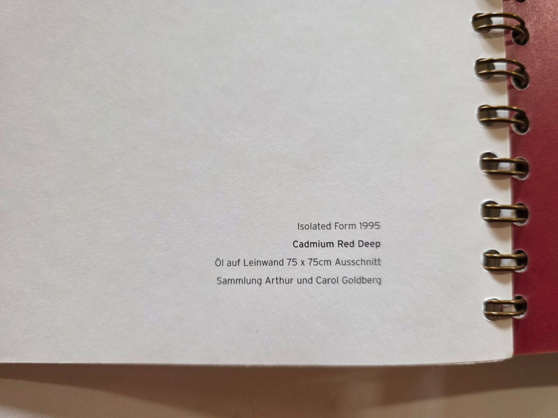 Libri: Callum Innes - Kunsthalle Bern 1998 – Usato da Walterswil BE venduto da Lonitti 2