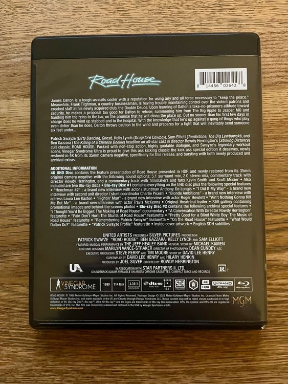 Road House (1989 / 4K Ultra HD) Vinegar Syndrome Kaufen auf Ricardo