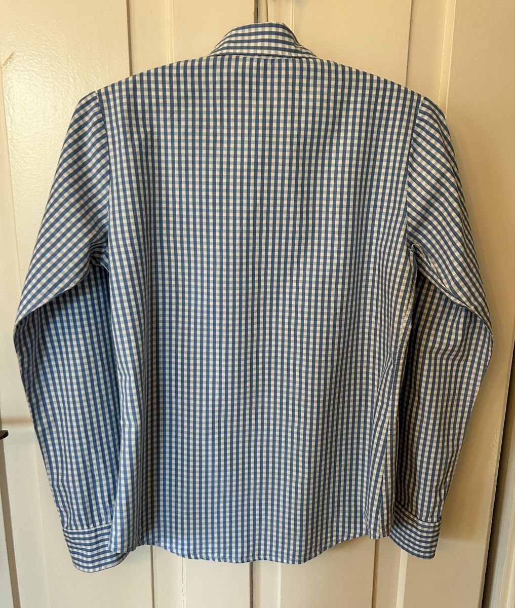Blusen: Blue Gingham Minnie Mouse Shirt Size 36 – Gebraucht aus Zürich von Mistral61 3