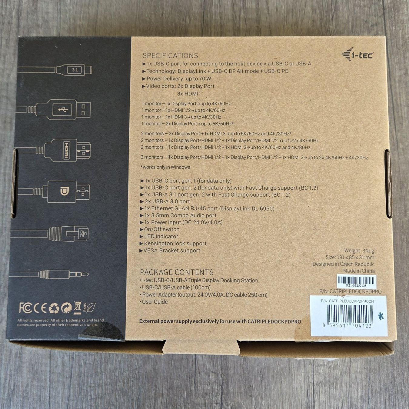I-tec Dockingstation: I-TEC USB Docking Station (96 W) – Gebraucht aus Kleindöttingen von keepITeasy 1