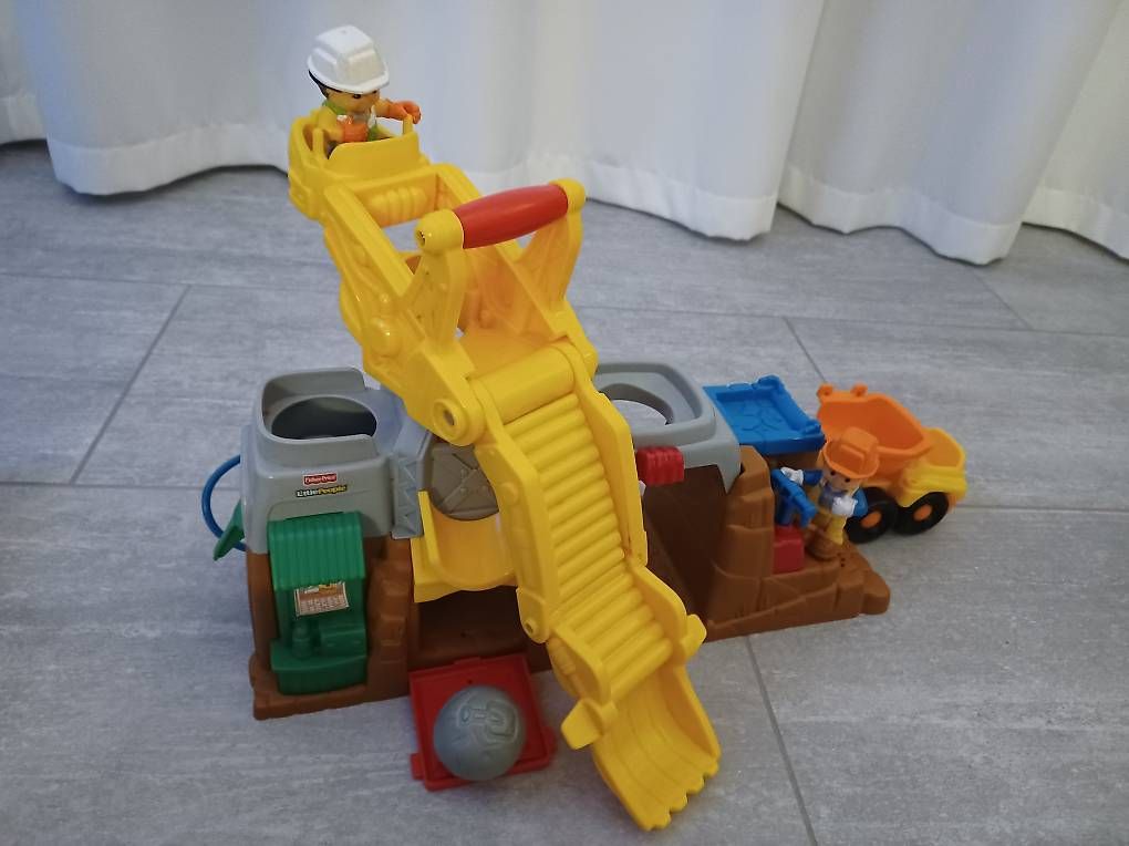Giocattoli: Little People Baustelle mit Geräuschen – Usato da Brunnen venduto da 77miul77 2