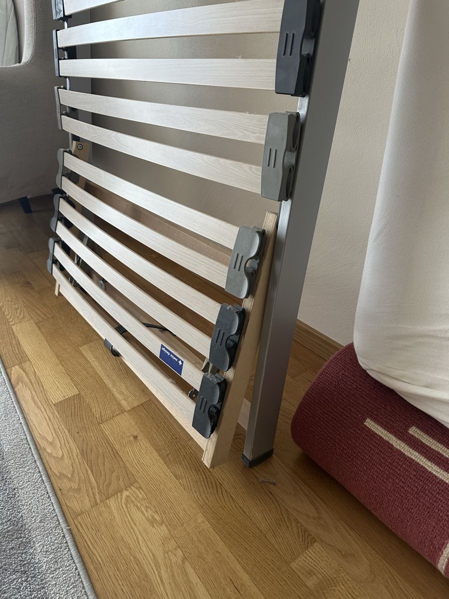 Reti a doghe: Lattenrost 90x200 cm mit Matratze – Usato da Altendorf venduto da ami_9f7p 2