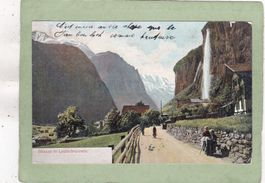 Strasse in Lauterbrunnen 1905
