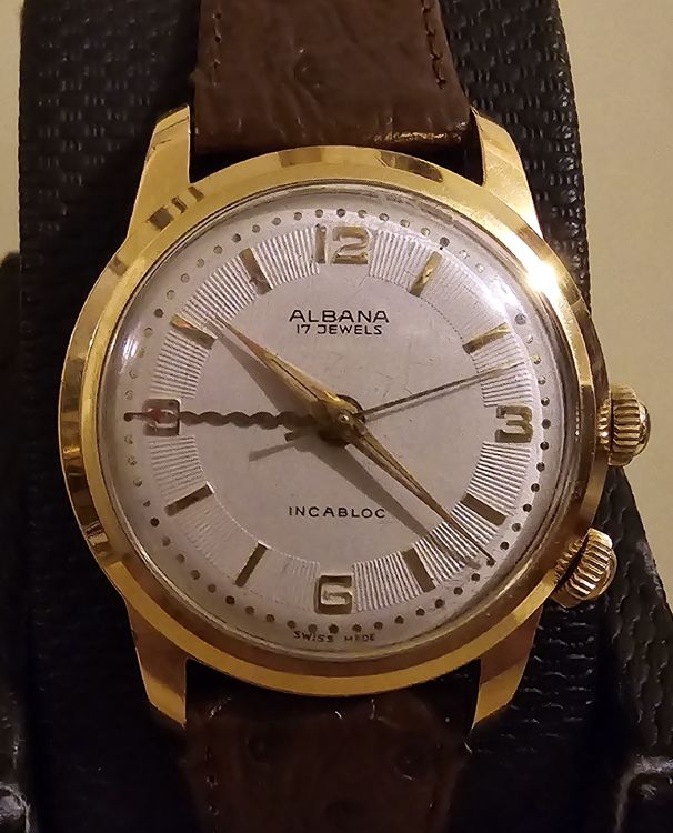 Montre Vintage Le Courier Avec Alarme - Mécanique à Remontage Manuel - Années 70 - Suisse - Rare