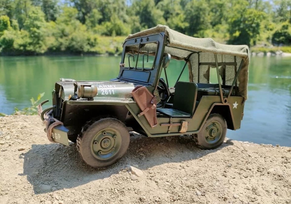 Ford Modellautos: Ford Mutt M151 aus Blech – Neu und originalverpackt aus Langendorf von Blechfahrzeuge 9