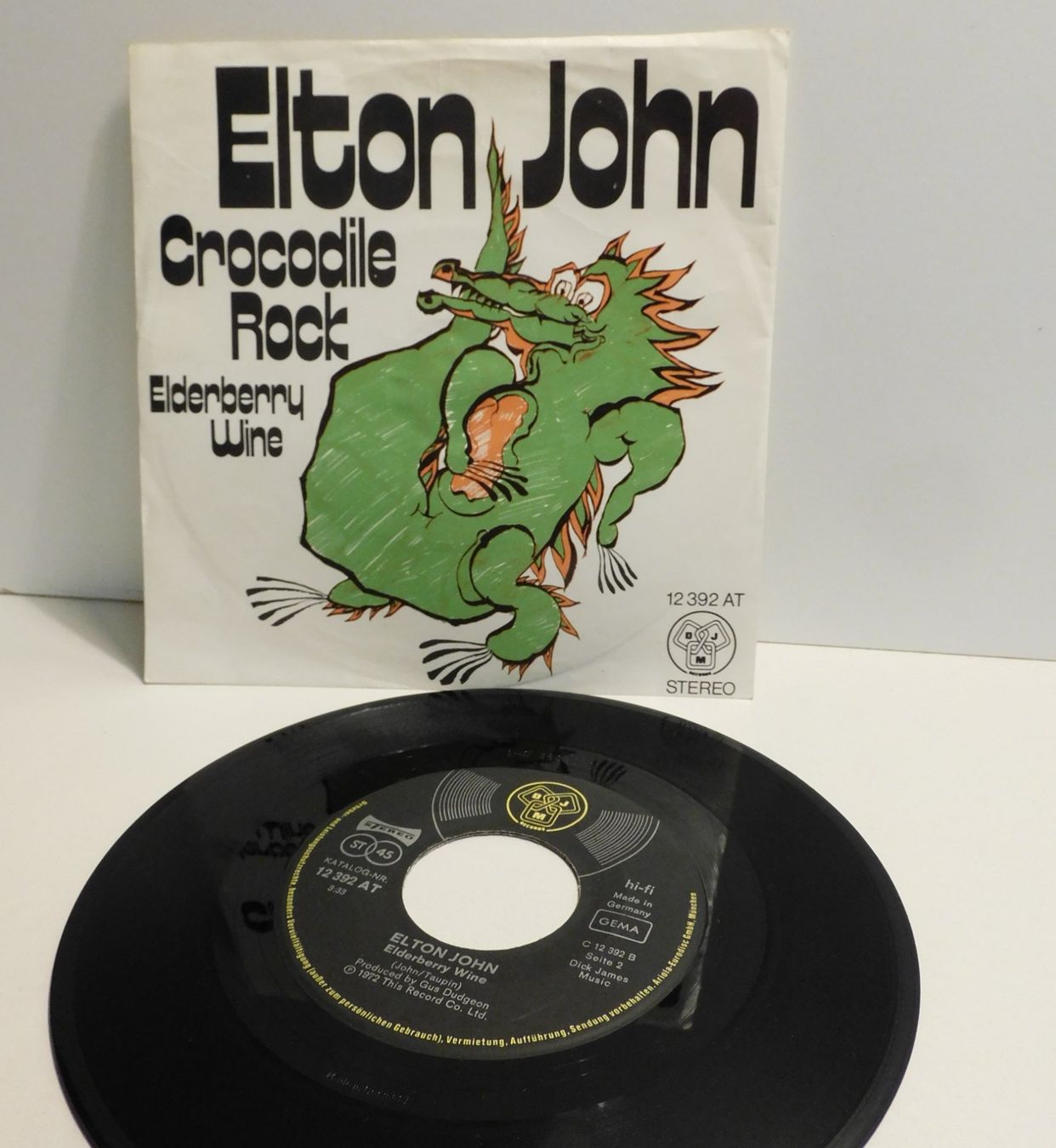 Schallplatten: Single Lp Elton John Crocodile Rock     Lp 1972 – Gebraucht aus Sursee von 76