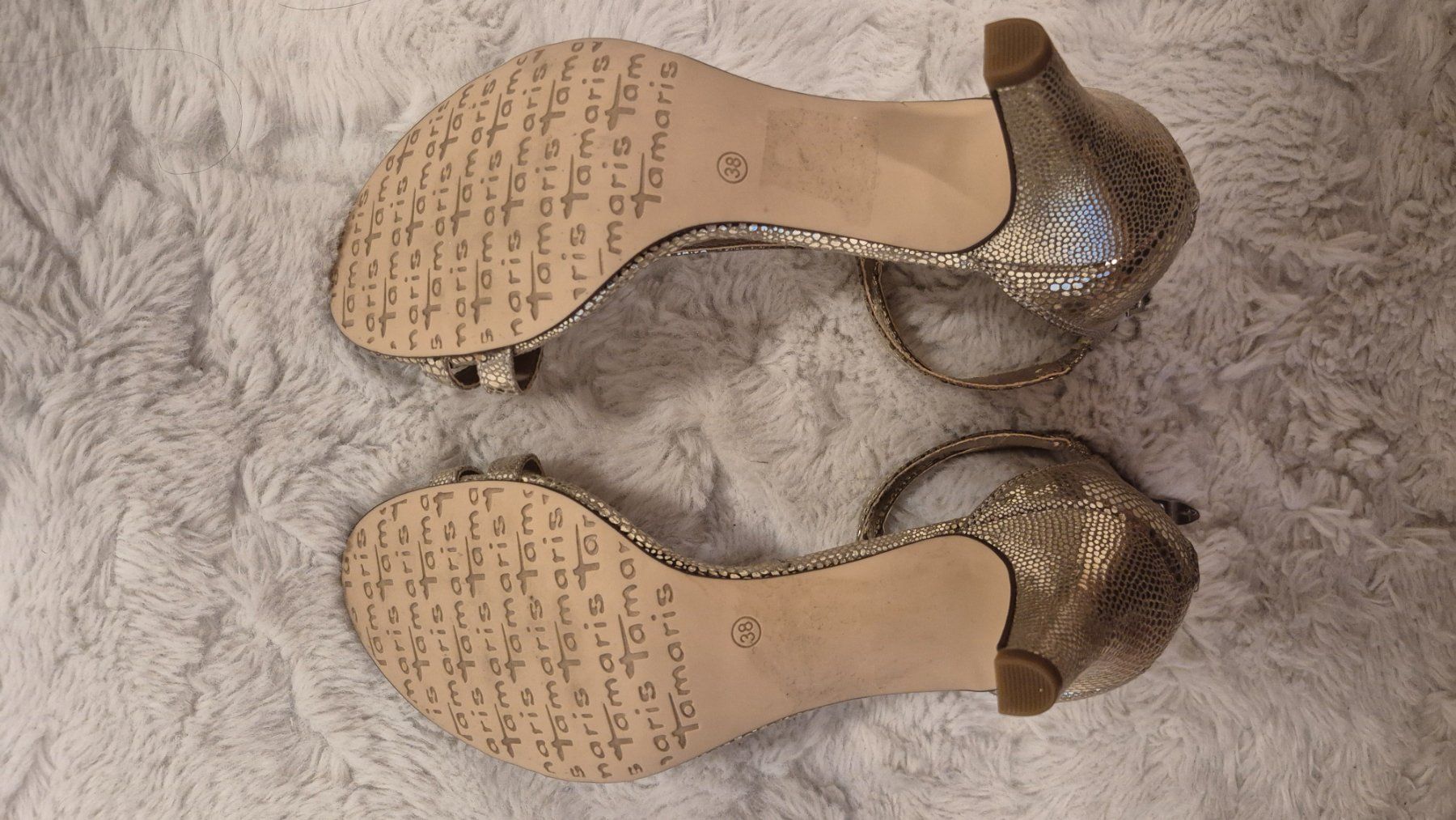 Tamaris Scarpe da donna: Sandaletten Damen Grösse 38 – Nuovo (secondo la descrizione) da Kirchberg BE venduto da caki-coki2017 6