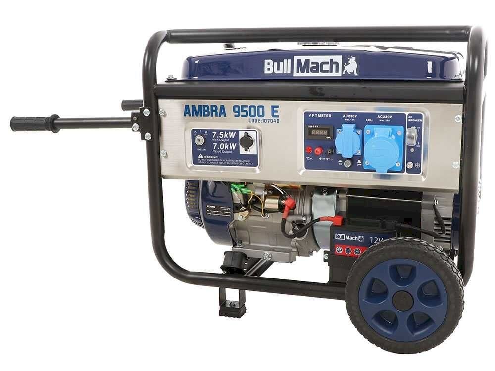 Generatori di corrente: BullMach AMBRA9500E Benzin-Stromerzeuger – Nuovo e nell'imballaggio originale da Bottighofen venduto da zaap 1