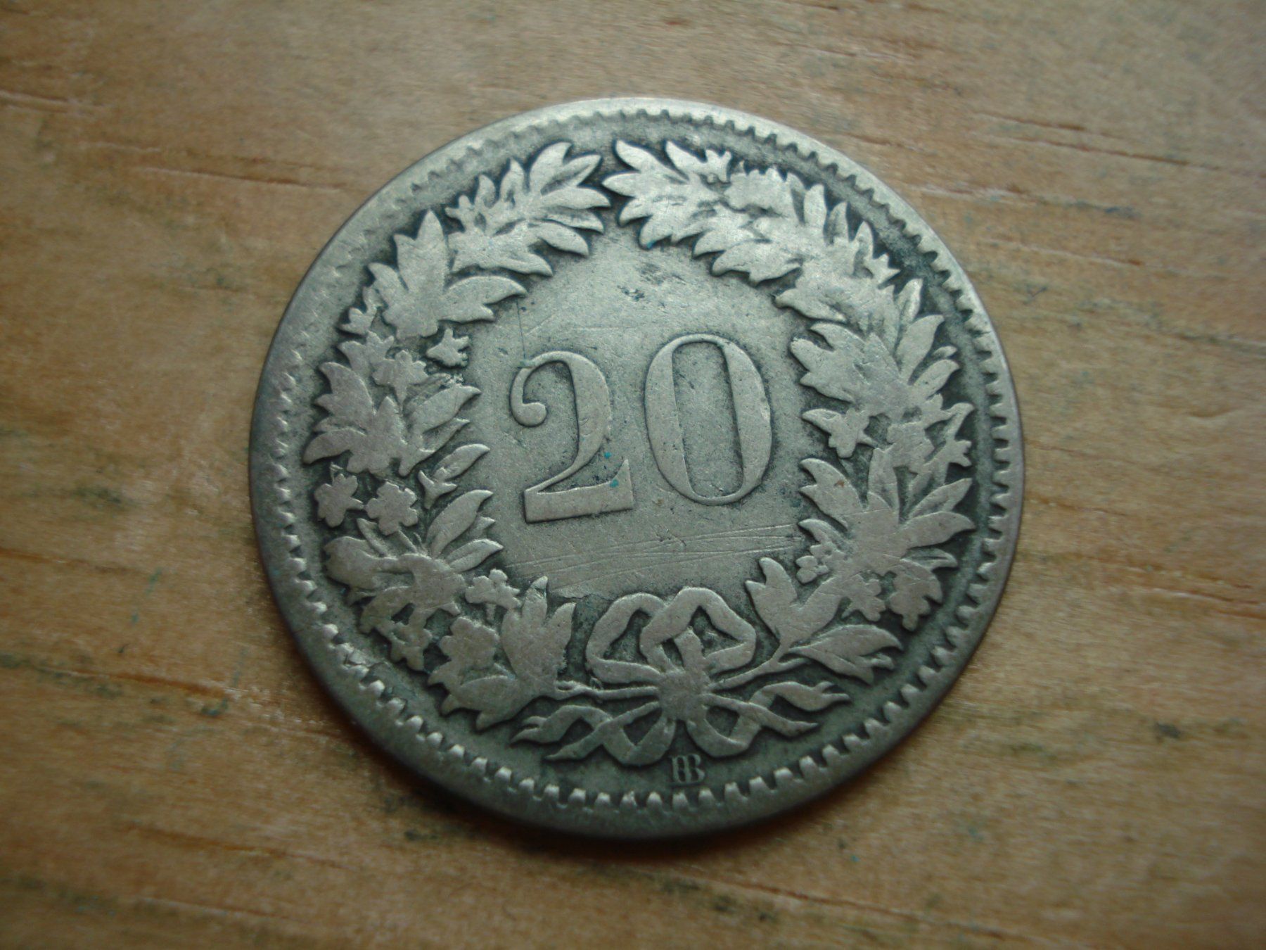 Tutti le monete: (W5) 20 Rappen 1851 – Usato da Erlach venduto da Net-Coins 1