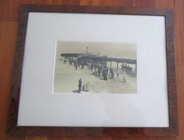 Historische Ansicht Wädenswil Seeplatz gerahmt