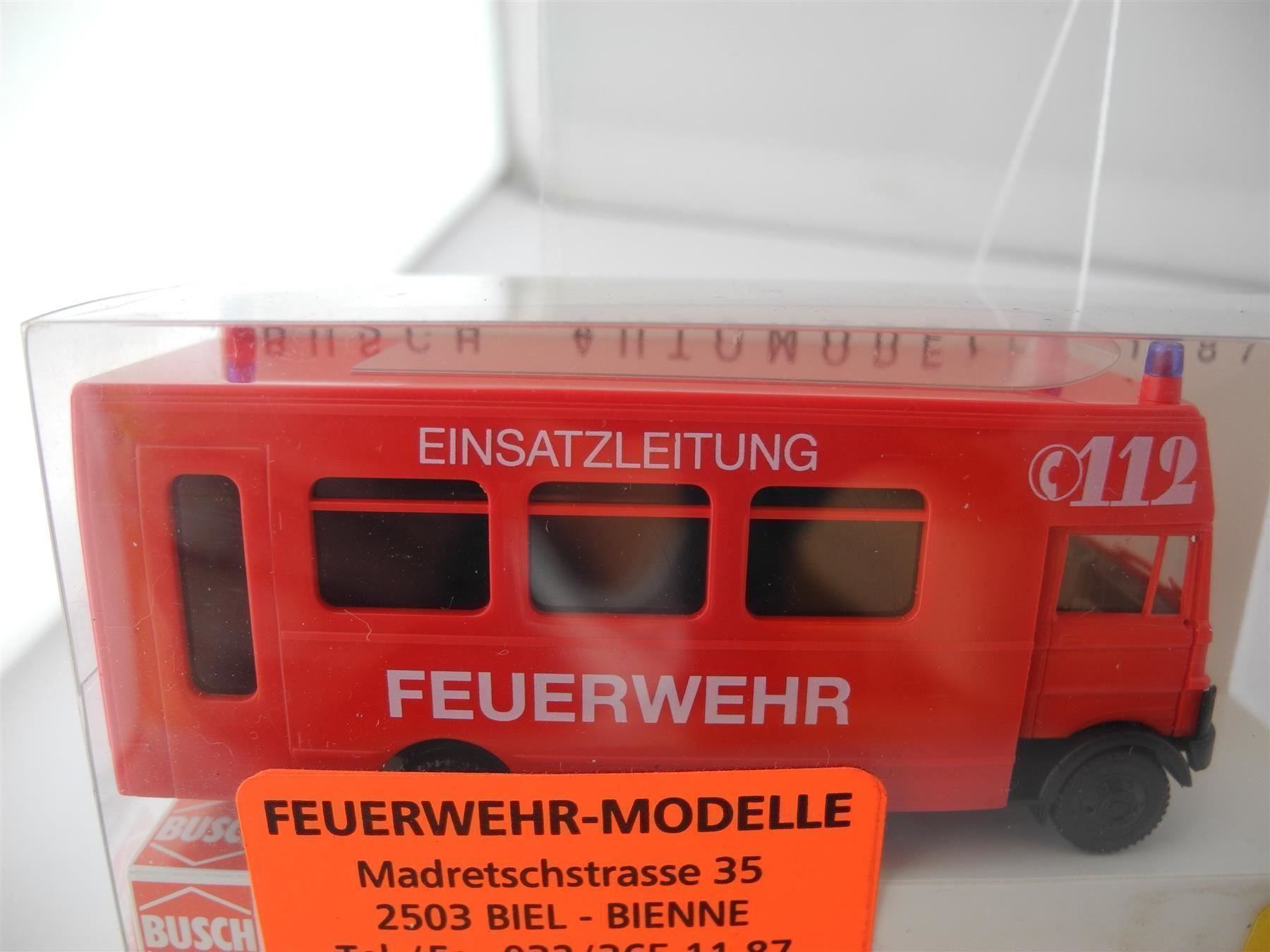 Busch Modellini d'auto: Busch 40746 "FW Einsatzleitung", Nr. t94 – Nuovo e nell'imballaggio originale da Kottwil venduto da Crazyrolf 1